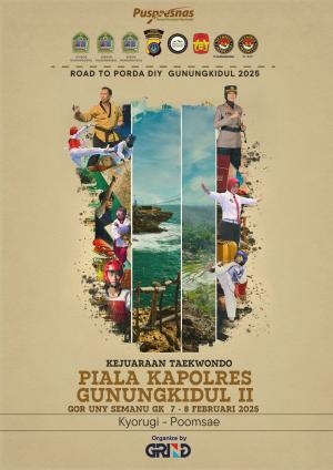 Kejuaraan KAPOLRES GUNUNG KIDUL TAEKWONDO CHAMPIONSHIP II TH.2025 Pengkab TI GK - GRIND ti-keytkdpurworejo.com